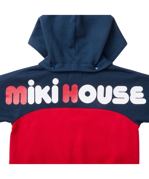 MIKI HOUSE（ミキハウス） パーカー バックロゴパーカー キッズ 子供服