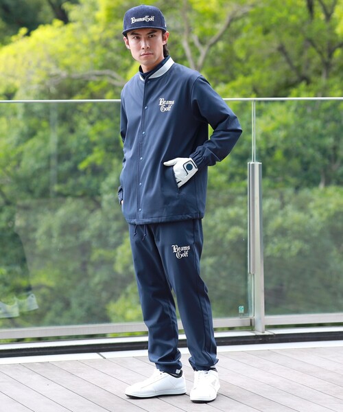 BEAMS GOLF ブルゾン アウター 「蓄熱保温/伸縮性」ORANGE LABEL 