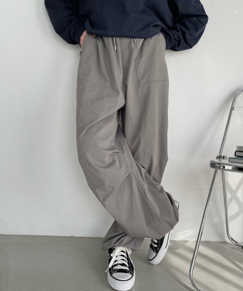 Ada. パンツ ワイド パラシュートパンツ レディース : ZOZOTOWN