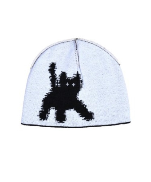 aeae ニット帽 ニットキャップ Cats Beanie レディース メンズ