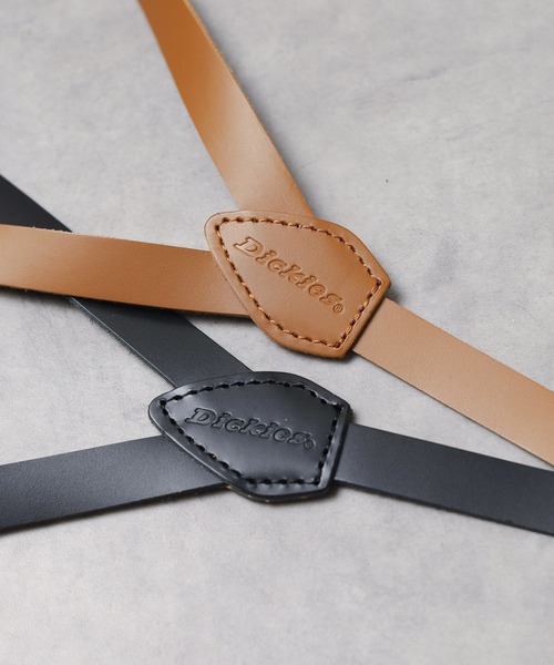 Dickies サスペンダー 「Dickies」Leather Suspender レディース