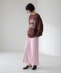 ロング スカート カットリブタイトスカート 1...の詳細画像1