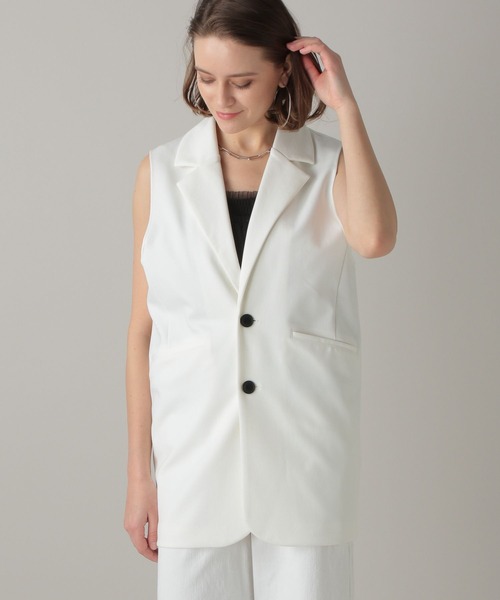 FOREVER21 ベスト ジレ 「2024SS」ビックロングジレ レディース