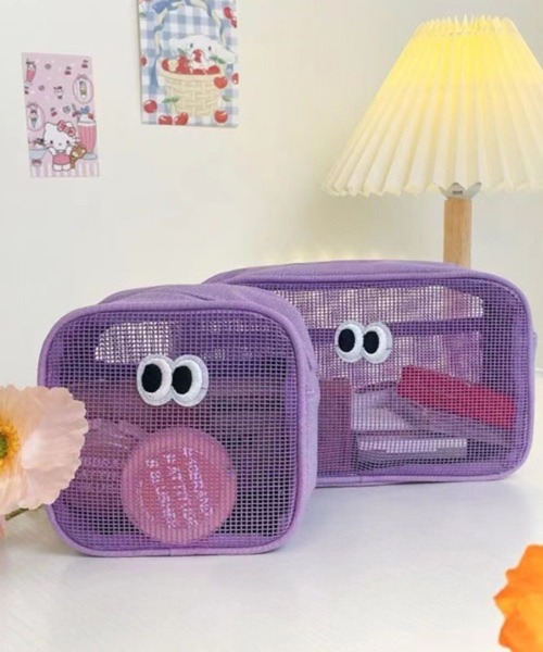 メッシュバック　ポーチ　２点 Pochi Pouch（ポチポーチ） ポーチ Pochi Pouch/「2サイズ展開」ワン