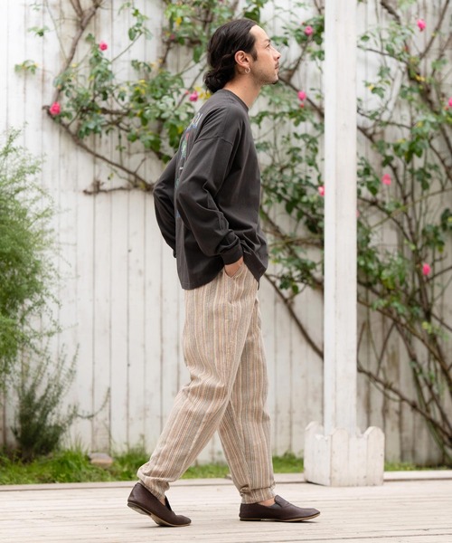 CAMBIO tシャツ mlt4640- プリントロンT（ベトジャン） メンズ