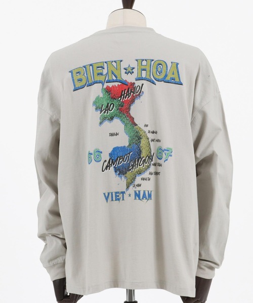 CAMBIO（カンビオ） tシャツ mlt4640- プリントロンT（ベトジャン