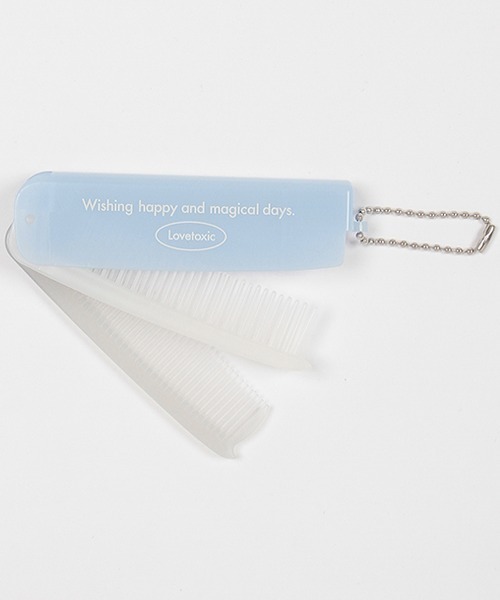 LOVETOXIC ヘアブラシ ロゴ2wayコーム「日本製」 : ZOZOTOWN Yahoo!店