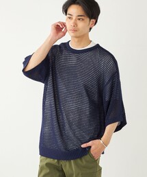 セーター ニット SHIPS Colors:メッシュ ニット アンサンブル メンズ｜ZOZOTOWN Yahoo!店