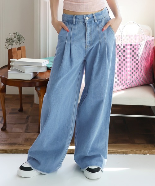 Girly Doll（ガーリードール） ジーンズ デニム デニムパンツ 2タック