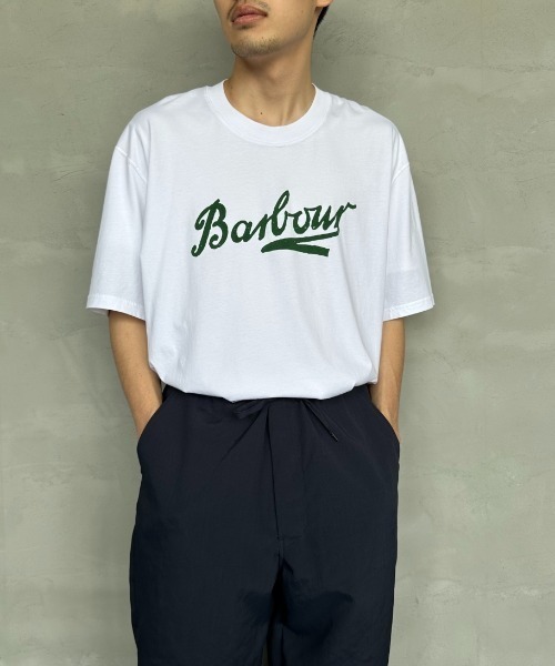 Tシャツ・カットソー BARBOUR Men T Shirts MGI0284 BEIGE 楽天市場】Barbour（サイズ（S/M/L）M）（Tシャツ・カットソー