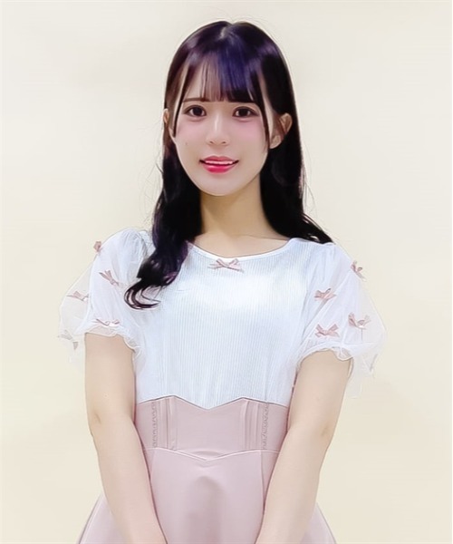 tシャツ リボンチュール カットソー レディース TO BE CHIC tシャツ リボンチュール カットソー レディース