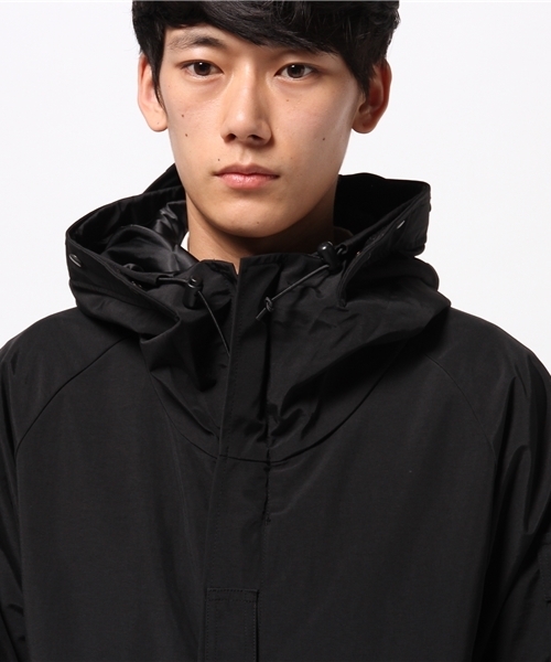 美品 Houston ECWCS パーカー ナイロンジャケット L-R ブラック HOUSTON / ヒューストン】ECWCS PARKA / エクワックス パーカー