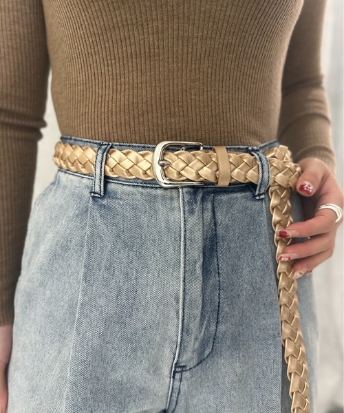 chiiiibag ベルト DEFORMATION BUCKLE BELT/デフォルメーションバックルベルト