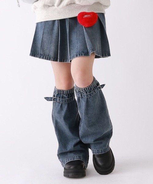 repipi armario（レピピアルマリオ） レッグウォーマー デニムルーズ
