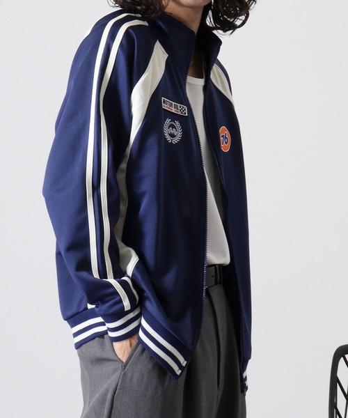 ジャージ WS select 76Lubricants 切替トラックジャケット メンズ