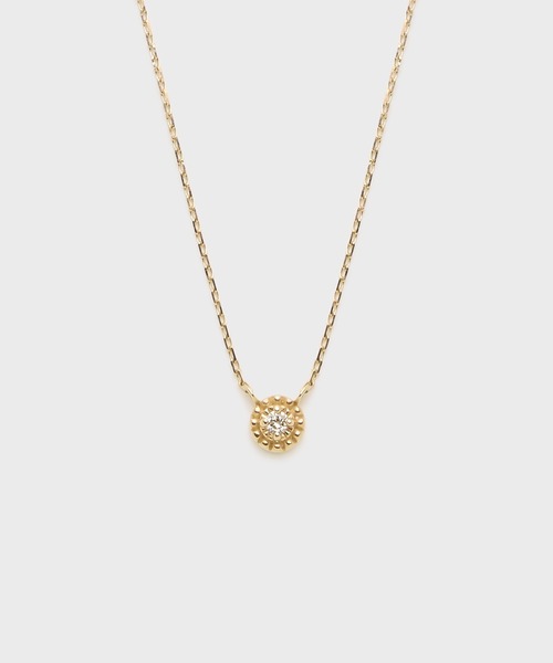 NOJESS（ノジェス） ネックレス K10ダイヤモンドネックレス（0.02ct