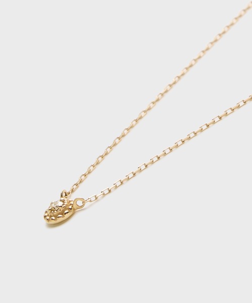 NOJESS ダイヤモンドペンダントネックレス　k10 K10ダイヤモンドネックレス（0.05ct）｜ネックレス｜ノジェス