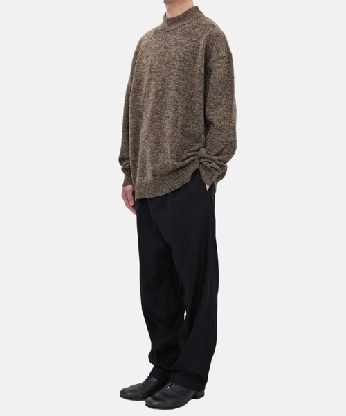 【SALE】aton ウールモール　ニット ATON セーター ニット 「ATON」BABY WOOL MOULINE メンズ