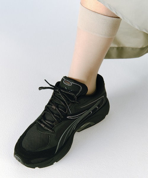 Puma EXTOS emmiブラック スニーカー 24cm 黒　プーマ エミ emmi×PUMA】Extos Collector（スニーカー）｜PUMA（プーマ