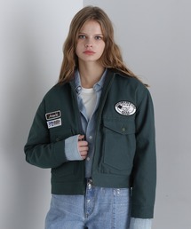 ブルゾン アウター 「AVIREX × UNIVERSAL OVERALL」WORK JACKET WOMAN / ワークジャケット / アヴィレック｜ZOZOTOWN Yahoo!店