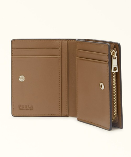 【関税込】FURLA CAMELIA コンパクトウォレット S FURLA CAMELIA S コンパクト三つ折りウォレット | フルラ(FURLA