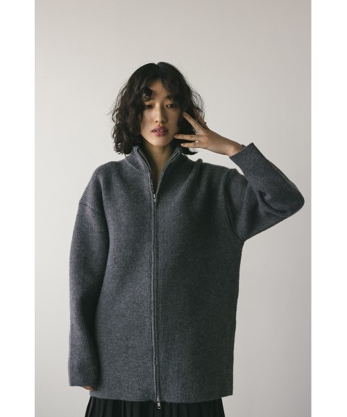 専用 タグ付き スタイルミキサー パイルタンク＆カーディガン STYLEMIXER（スタイルミキサー） カーディガン ジップニット