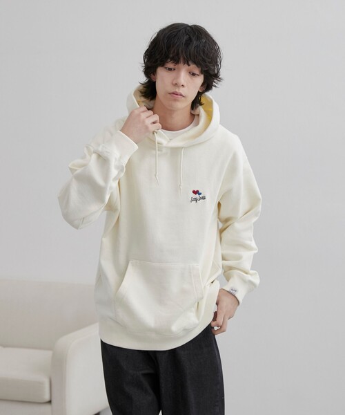 SUNNY パーカー ベージュ coen パーカー SunnySports（サニースポーツ）別注 ワンポイント