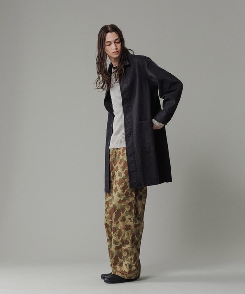 ADAM‘ ET ROPE' アダムエロペ ステンカラーコート メンズ ADAM ET ROPÉ HOMME(アダム エ ロペ オム) ステンカラーコート