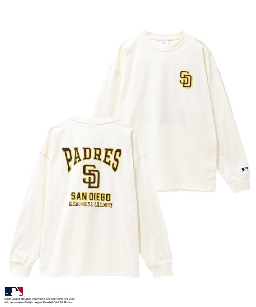 MLB tシャツ 胸ポケット付きバックサークルロゴショートスリーブ