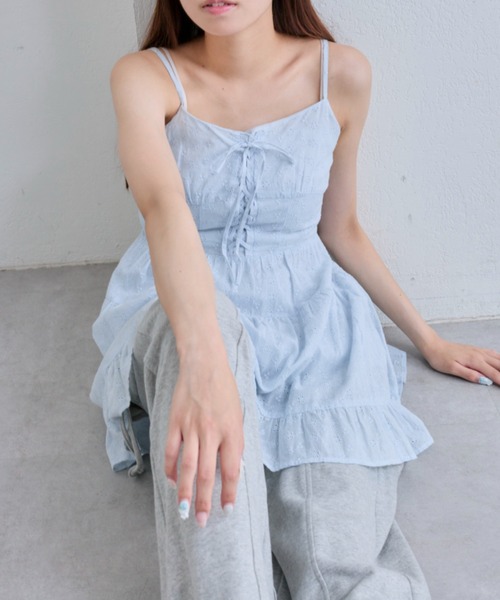 ZIMMERMANN ギュピールレース ミニワンピース【関税なし】 Zimmermann】ギュピールレース ミニワンピース (Zimmermann