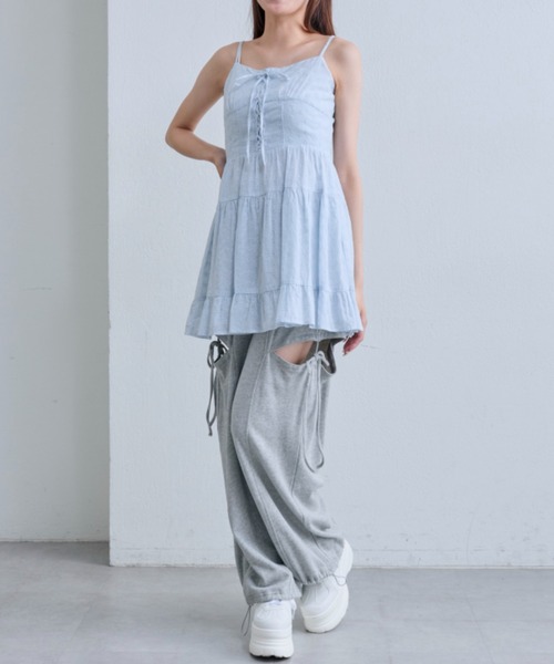 ZIMMERMANN ギュピールレース ミニワンピース【関税なし】 SETTAN/セッタン】総レース/ 長袖/ Aライン/ ひざ丈/ 袖あり