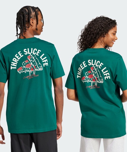 adidas（アディダス） tシャツ ラウンジ ピザグラフィック 半袖Tシャツ
