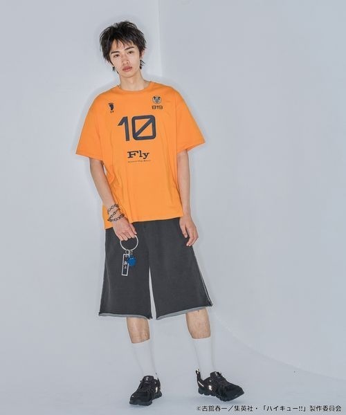 JEANASIS tシャツ 「ハイキュー!!」ナンバリングTEE SS/323876