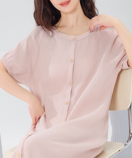 DAY CLOSET パジャマ ルームウェア レディース ぽわん袖が大人可愛い
