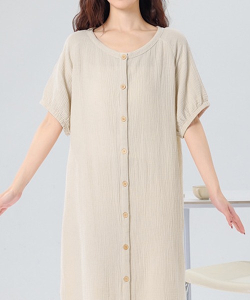 DAY CLOSET パジャマ ルームウェア レディース ぽわん袖が大人可愛い