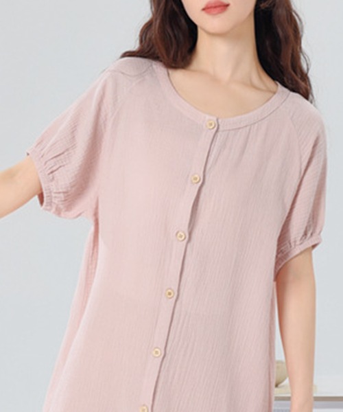 DAY CLOSET パジャマ ルームウェア レディース ぽわん袖が大人可愛い