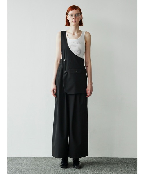 SORIN サロペット オーバーオール TR Tropical One Shoulder