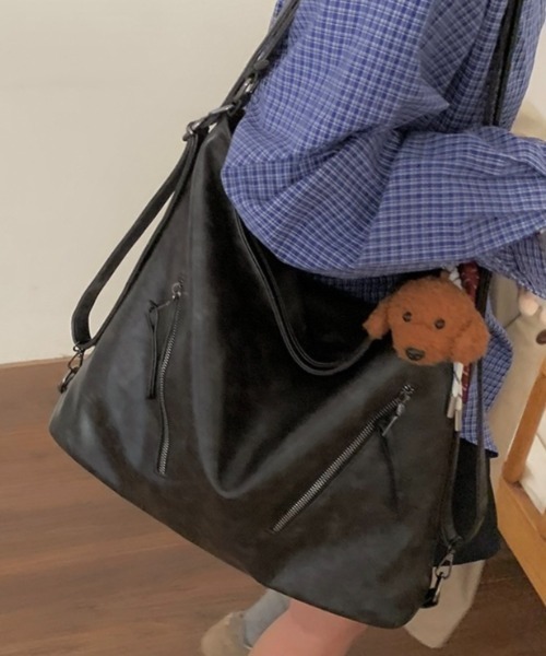 新品未使用　プンティ　ブラック 2way ショルダーバッグ ドゥーズィエムクラス 新品未使用 プンティ ブラック 2way ショルダーバッグ ドゥーズィエム