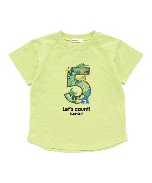 SLAP SLIP（スラップスリップ） tシャツ 「お揃い/接触冷感」総柄