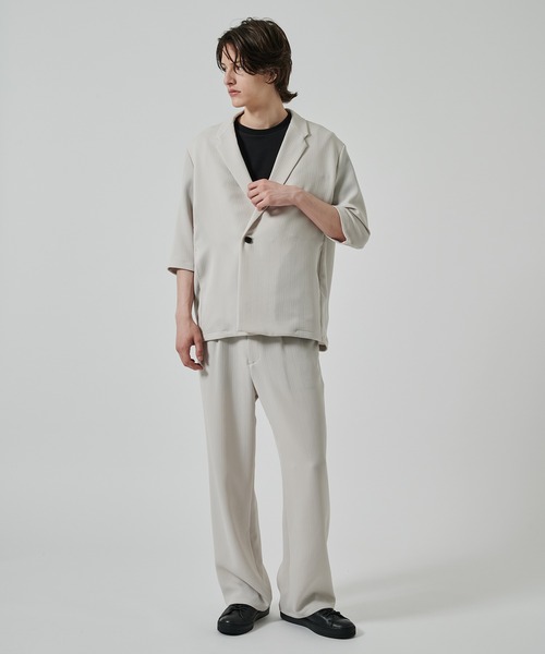 STUDIOUS スラックス PLEATS SLACKS メンズ : ZOZOTOWN Yahoo!店