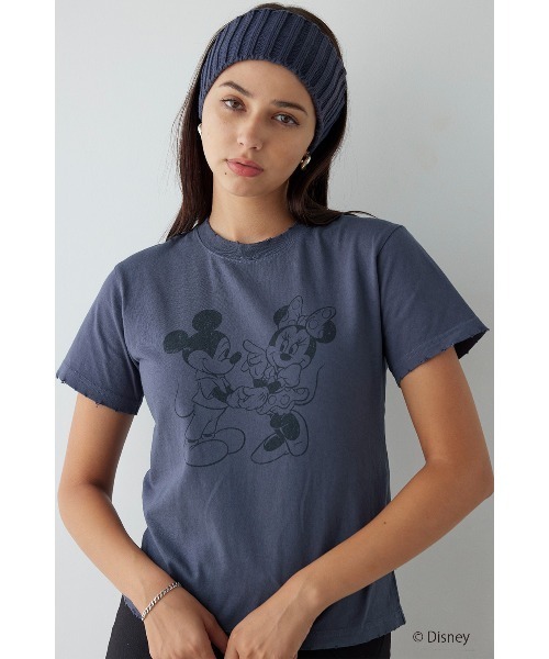 ALEXIA STAM（アリシアスタン） tシャツ 「Mickey Mouse」 Print Tee