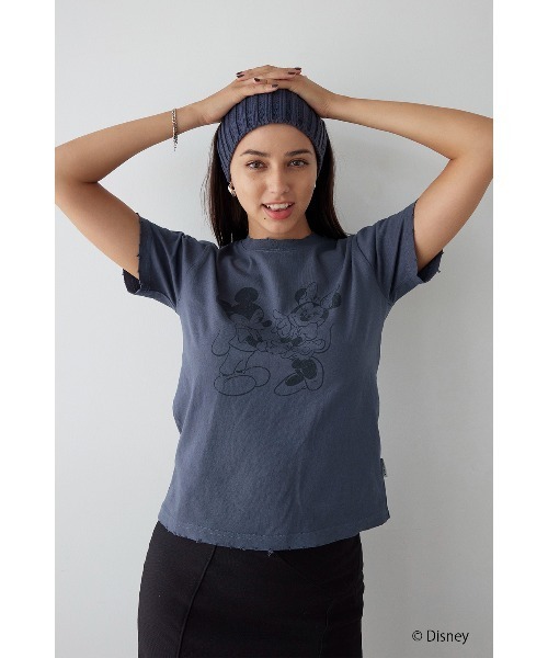 ALEXIA STAM（アリシアスタン） tシャツ 「Mickey Mouse」 Print Tee