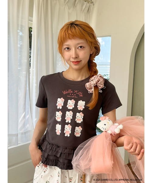 MORE self LOVE tシャツ ANGEL「HELLO KITTY」 ENCYCLOPEDIA TEE