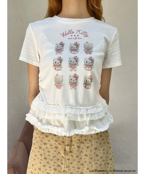 tシャツ ANGEL「HELLO KITTY」 ENCYCLOPEDIA TEE レディース
