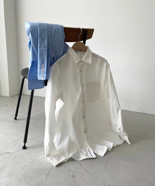 「CANAL JEAN」 長袖ブラウス ONE SIZE ブルー レディース CANAL JEAN 「CANAL JEAN」 長袖シャツ 38 ブルー レディース