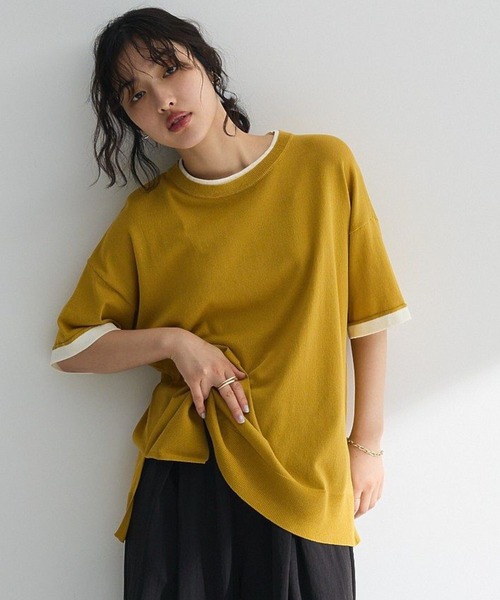 【新品】V12 レディース　ニット　イエロー　Ｓサイズ 楽天市場】【最大5%OFF SALE！12/11 10:59まで】ニット セーター