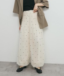 パンツ フロッキードットチュールバルーンパンツ レディース｜ZOZOTOWN Yahoo!店