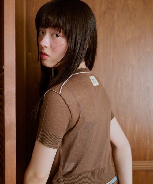 common gull products 2つでひとつのカーディガン common gull products. カーディガン 2つで1つのカーディガン
