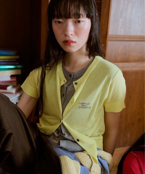 common gull products. カーディガン 2つで1つのカーディガン