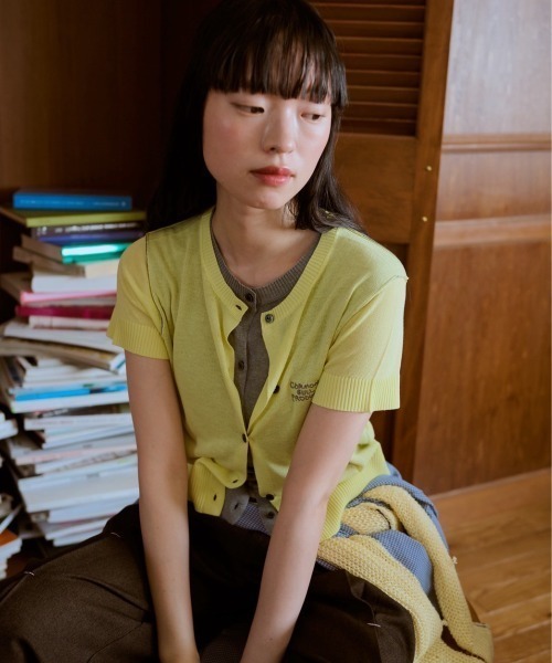 common gull products. カーディガン 2つで1つのカーディガン